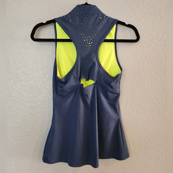 adidas Golf Performance Compression Color Pop Racerback Top - Picture 7 of 9